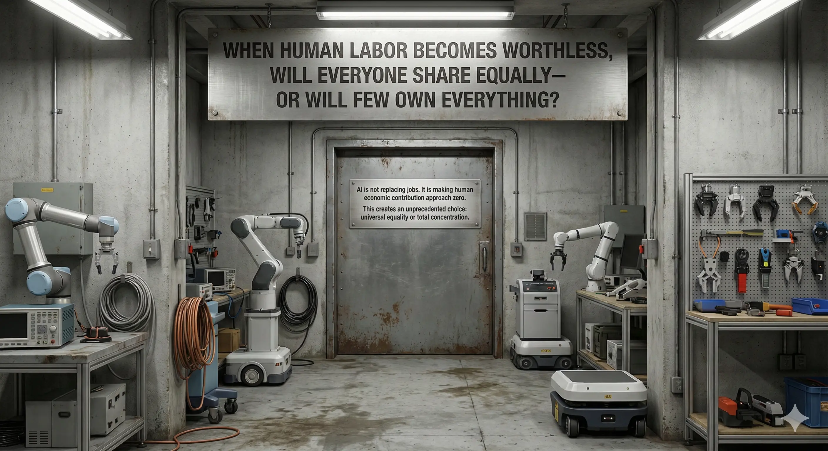 Shar: When Human Labor Becomes Worthless, Will Everyone Share Equally— Or Will Few Own Everything?