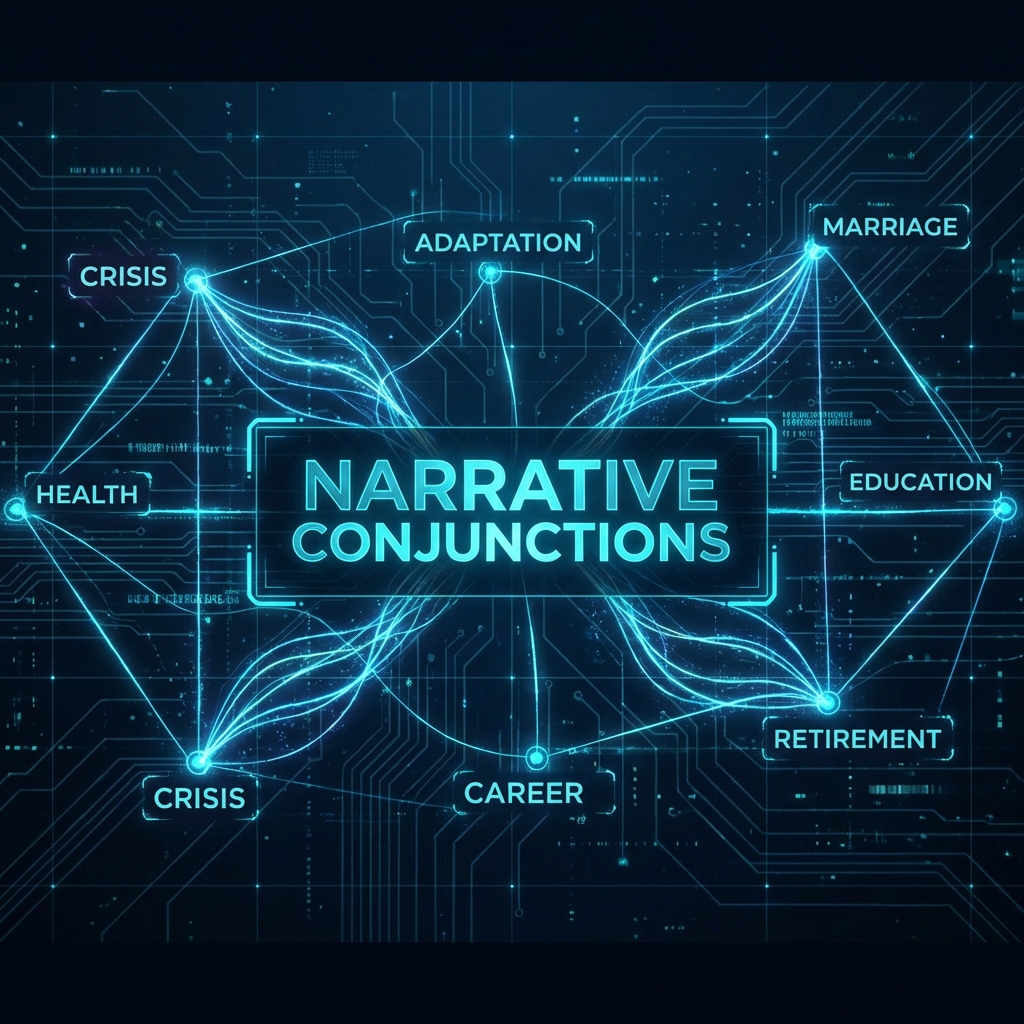 Data conjunction intersections visualization