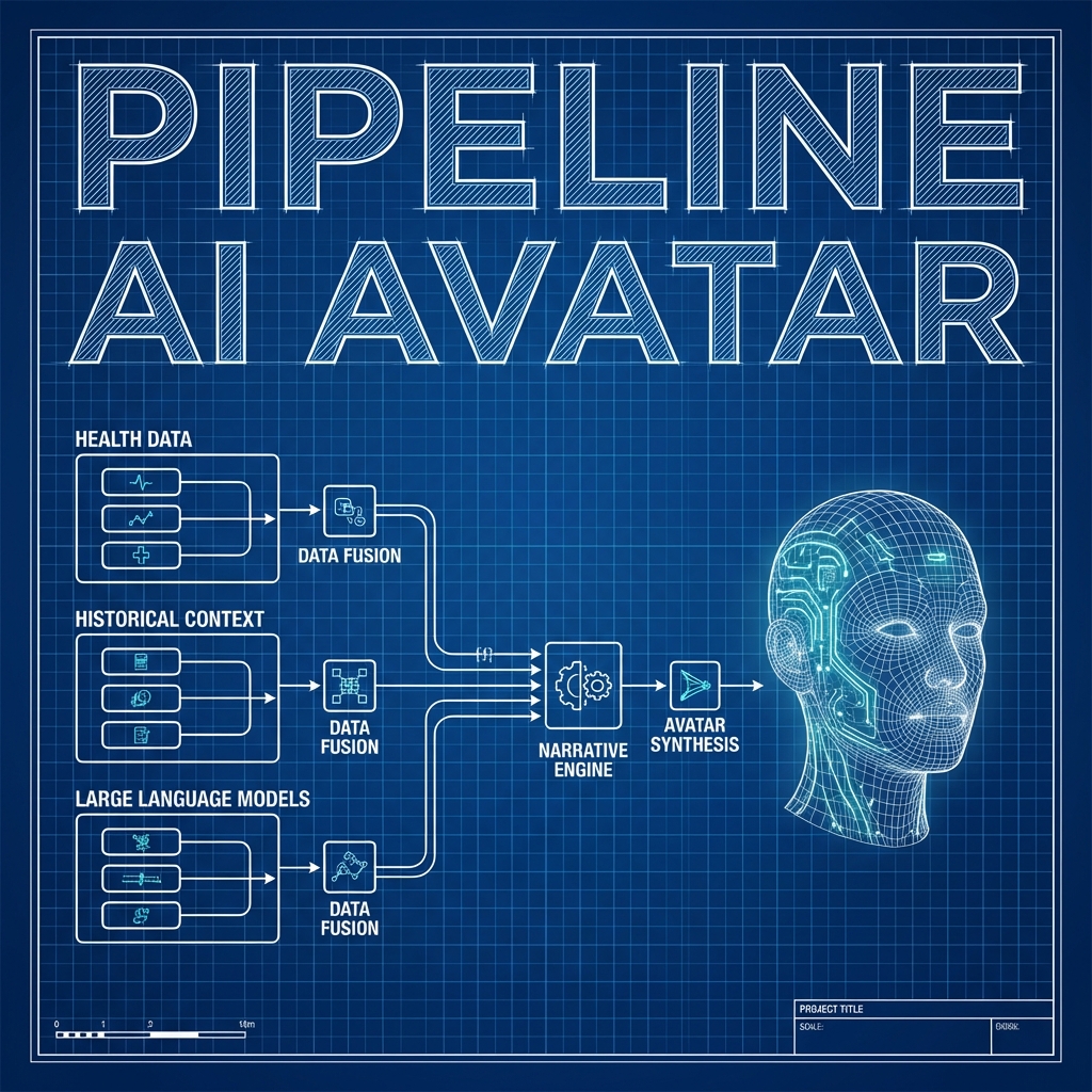 Character generation pipeline visualization