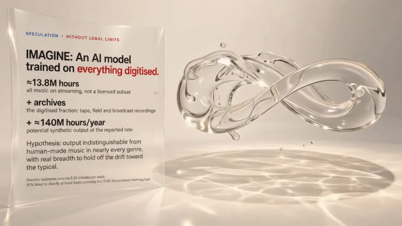 Imagine an AI model trained on everything digitised