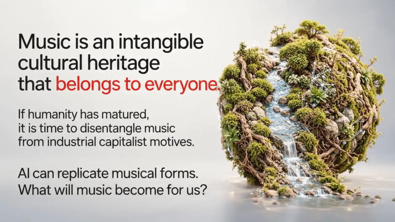 Music is an intangible cultural heritage that belongs to everyone